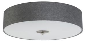 Vidiecke stropné svietidlo sivé 50 cm - Drum Juta