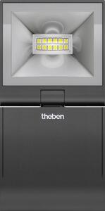 Theben - LED nástenný reflektor LED/10W/230V čierny IP55