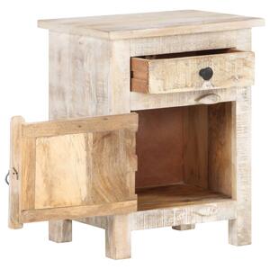 Nočný stolík 40x30x50 cm surové akáciové drevo