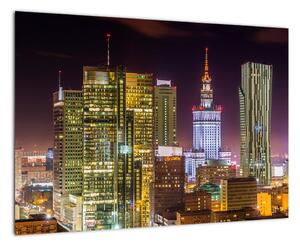Obraz nočného mesta (Obraz 60x40cm)