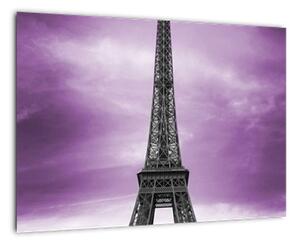 Abstraktný obraz Eiffelovej veže - obraz (Obraz 60x40cm)