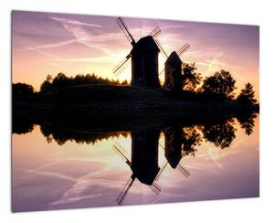 Fotka veterných mlynov - obraz (Obraz 60x40cm)
