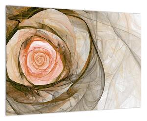 Abstraktný ruže - obraz (Obraz 60x40cm)