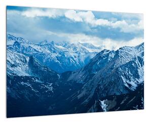 Panoráma hôr v zime - obraz (Obraz 60x40cm)