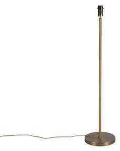 Vintage stojaca lampa nastaviteľná bronzová - Parte
