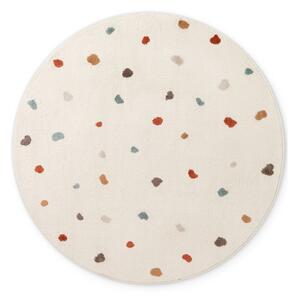 Krémový detský koberec ø160 cm Funny Dots – Hanse Home