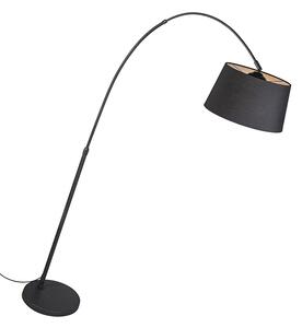 Inteligentná moderná oblúková lampa čierna vrátane Wifi A60 - Arc Basic