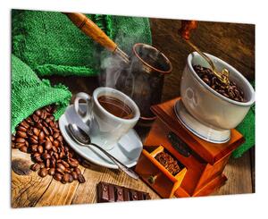Obraz kávového zátišie (Obraz 60x40cm)