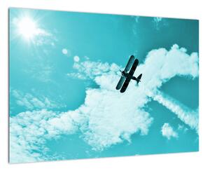Letiace lietadlo - obraz (Obraz 60x40cm)
