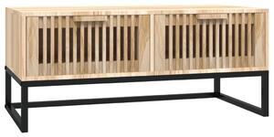 Konferenčný stolík 80x40x35 cm spracované drevo a železo
