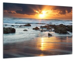 Západ slnka pri mori, obraz (Obraz 60x40cm)