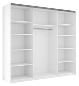 Mirjan24 Posuvná skriňa, Farby: biela 5903211348754