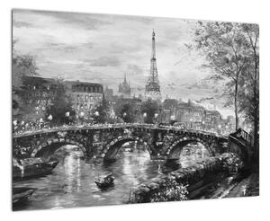 Obraz Paríža na stenu (Obraz 60x40cm)