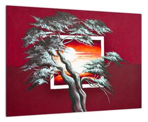 Obraz stromu na stenu (Obraz 60x40cm)