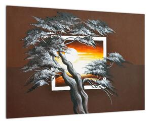 Obraz stromu na stenu (Obraz 60x40cm)