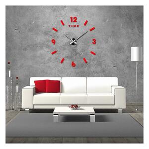 Stylesa Nástenné hodiny do obývačky MOBILO P038 farba i červená