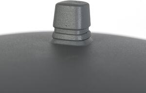 Moderný vonkajší lampáš tmavošedý 136,5 cm - platar