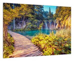 Vodopády v prírode - obraz (Obraz 60x40cm)
