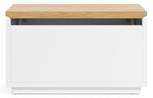 Truhla v dekore duba v prírodnej farbe 60x35 cm Abilen – Kave Home