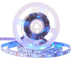 LED pásik viacfarebný 16 farieb RGB 5 metrov s diaľkovým ovládaním samolepiaci osvetlenie doplnky KIKORI