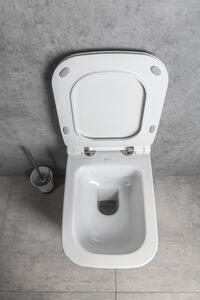 Isvea, VEA závesná WC misa, Rimless, 34,5x52cm, biela, 10VA02001