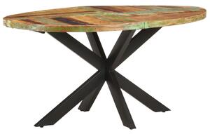 Jedálenský stôl 160x90x75 cm recyklovaný masív