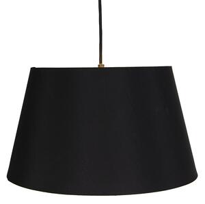 Moderná závesná lampa čierna - Lofty