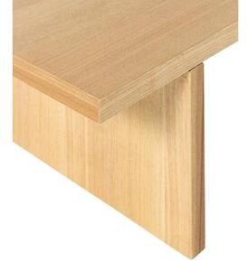 Nízky drevený konferenčný stolík Toni