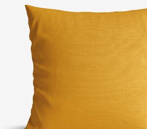 Goldea dekoračná obliečka na vankúš loneta - horčicová 50 x 50 cm
