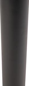 Moderné stojace vonkajšie svietidlo čierne 80 cm - Rullo