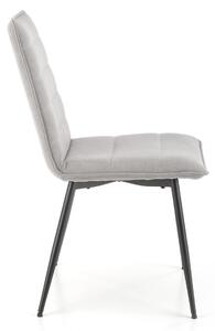 Jedálenská stolička SCK-493 sivá/čierna
