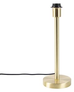 Klasická stolná lampa mosadzná bez tienidla - Simplo