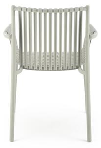 Jedálenská stolička SCK-492 sivá