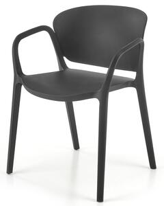 Jedálenská stolička SCK-491 čierna