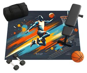 TZ Dizajnový koberec Basketbal Rozmer: 100x150 cm