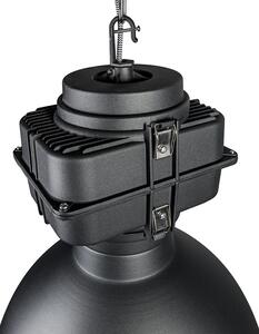 Inteligentná priemyselná závesná lampa čierna 53 cm vrátane A60 Wifi - Sicko