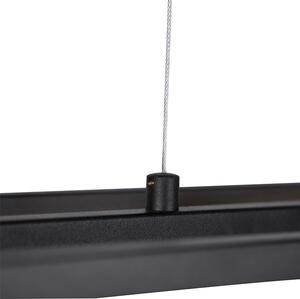 Inteligentná priemyselná závesná lampa čierna vrátane 4 WiFi A60 - klietka 4