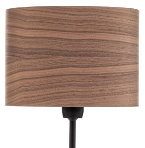 Envostar Dýhová stolová lampa orech Ø 25cm