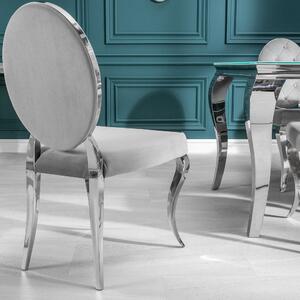Massive home | Židle Baroque šedá - sada 2 kusů MH383420