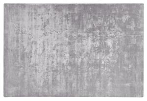 Koberec svetlosivý z viskózy 200 x 300 cm všívaný s krátkym vlasom moderný dizajn