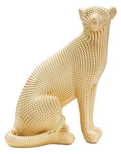 Soška v zlatom dekore Mauro Ferretti Leopard