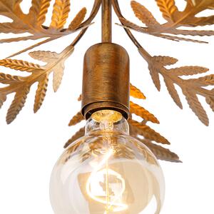 Vintage stropné svietidlo zlaté 46 cm - Botanica