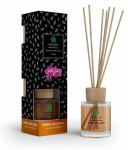 Green Idea Ratanové vonné tyčinky Čierna orchidea, 100 ml