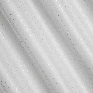 Hotová záclona s riasiacou páskou - Sibel bielozlatá, š. 3 m x d. 1,5 m