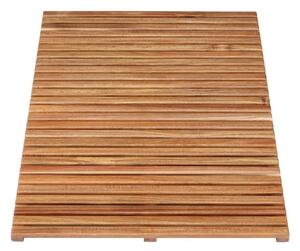 Kúpeľňová podložka z agátového dreva Wenko, 55 x 85 cm
