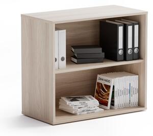Skrinka nízka otvorená krátka BLOCK Wood