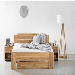Massive home | Jednolůžková postel Madrid I MHJPGRA01-B80 Přírodní Buk 200 x 80 cm