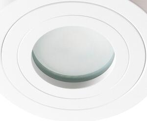 Moderné kúpeľňové bodové biele guľaté IP44 - Capa