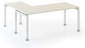 Stôl PRIMO SQUARE 1800 x 1800 mm, breza