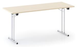 Skladací konferenčný stôl FOLDING, 1600 x 800 mm, buk
